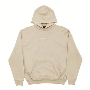 O/S DESERT BEIGE HOODIE