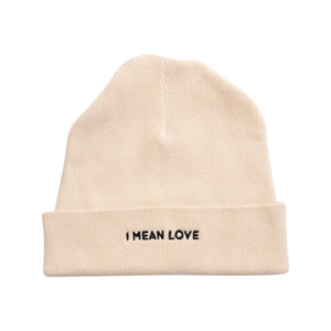 BEIGE BEANIE