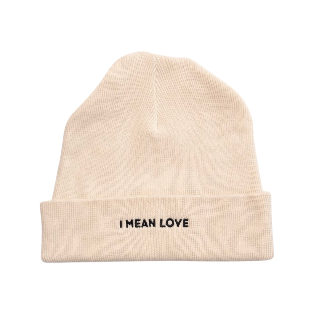 BEIGE BEANIE