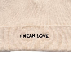 BEIGE BEANIE