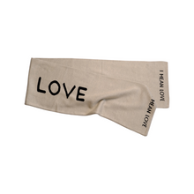 Load image into Gallery viewer, BEIGE/black SCARF