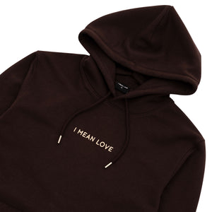 CHOCOLATE BROWN HOODIE