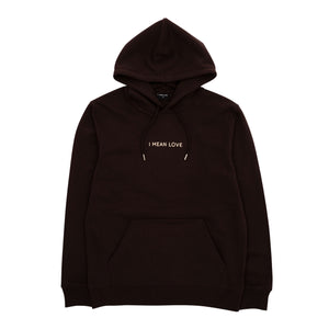 CHOCOLATE BROWN HOODIE