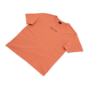 SALMON ORANGE T-SHIRT