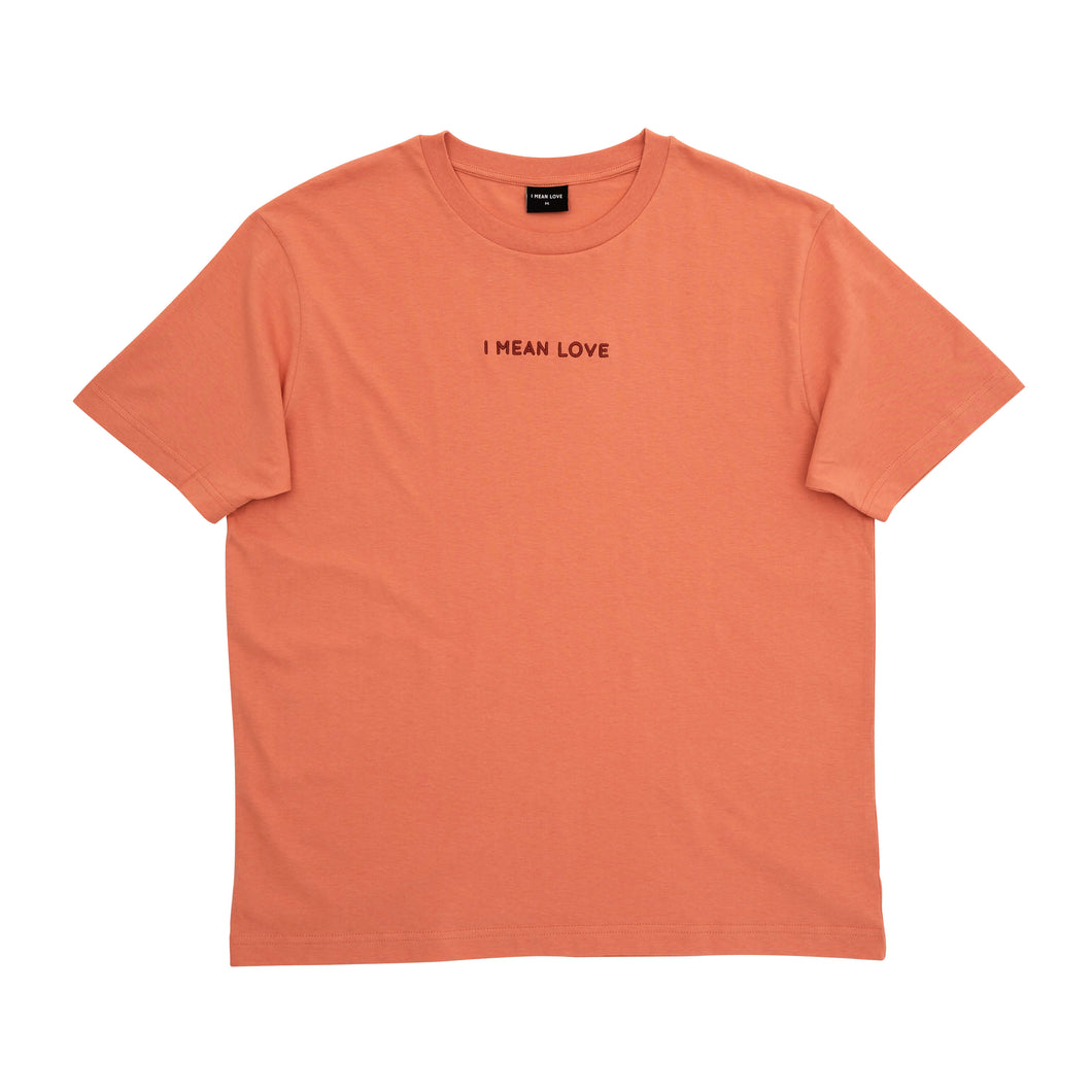 SALMON ORANGE T-SHIRT